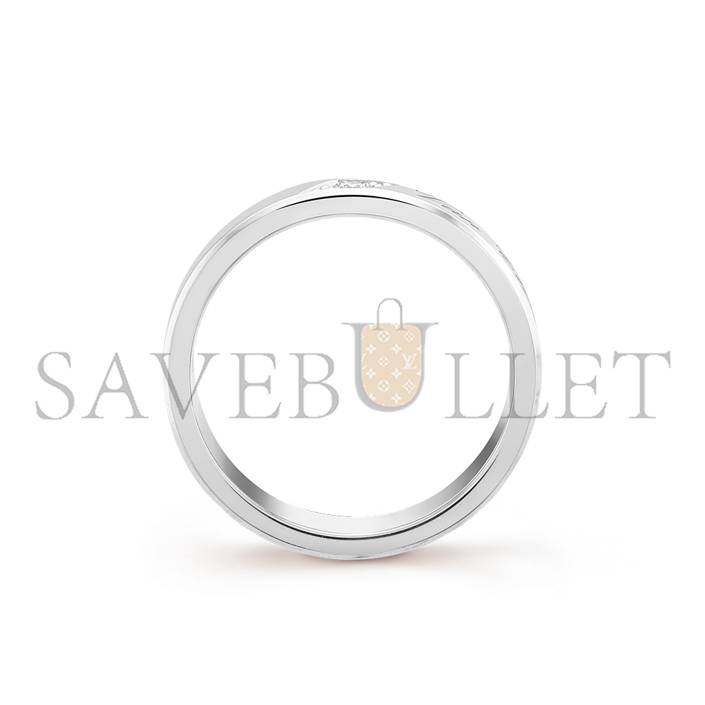 VAN CLEEF ARPELS TOUJOURS SIGNATURE ETOILES WEDDING BAND, 4 MM VCARP5YW00